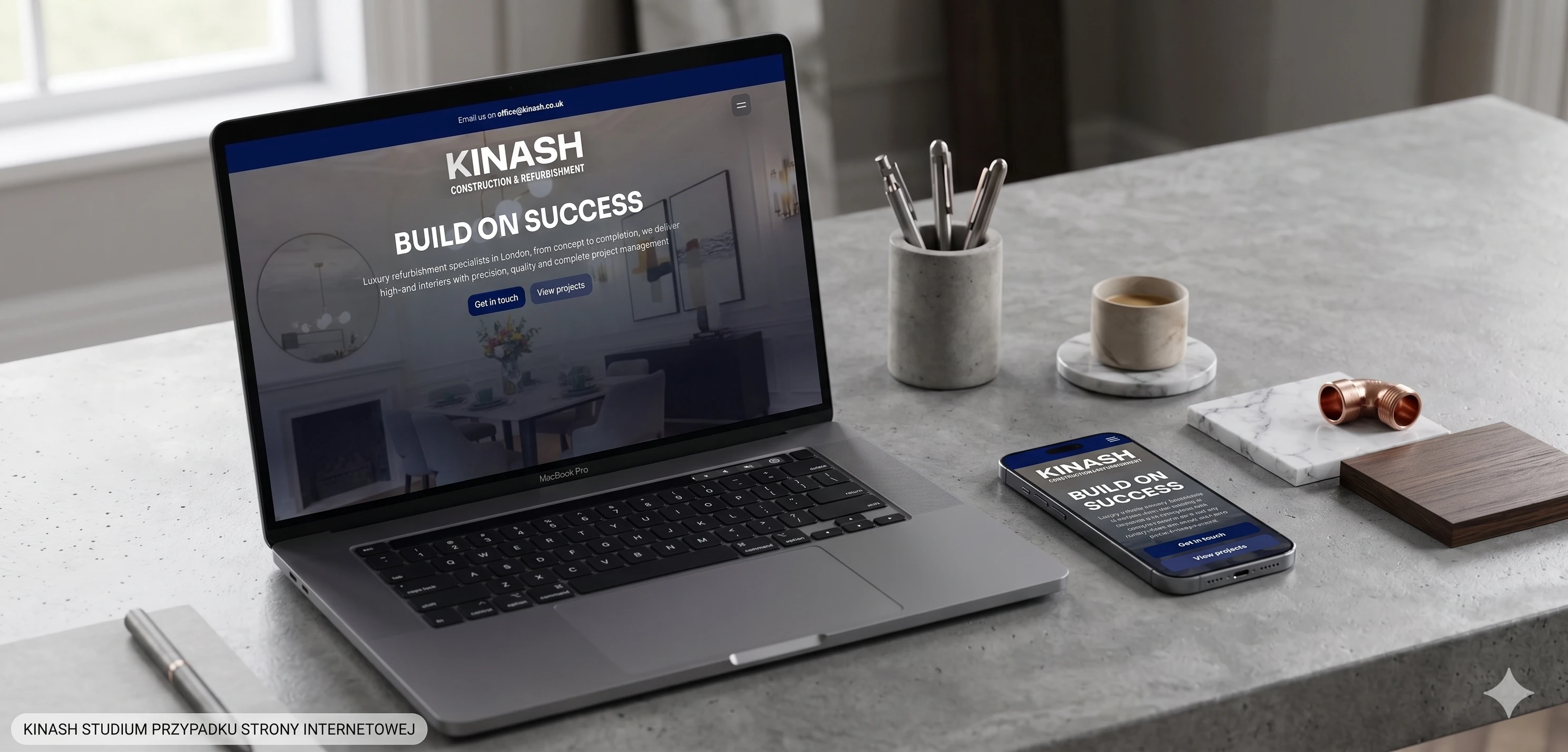 Kinash website preview